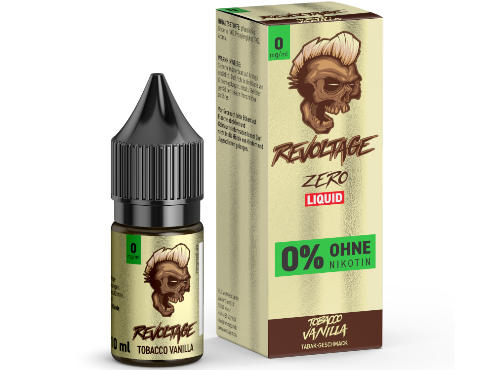 Revoltage - Hybrid Nikotinsalz Liquid - Tobacco Vanilla