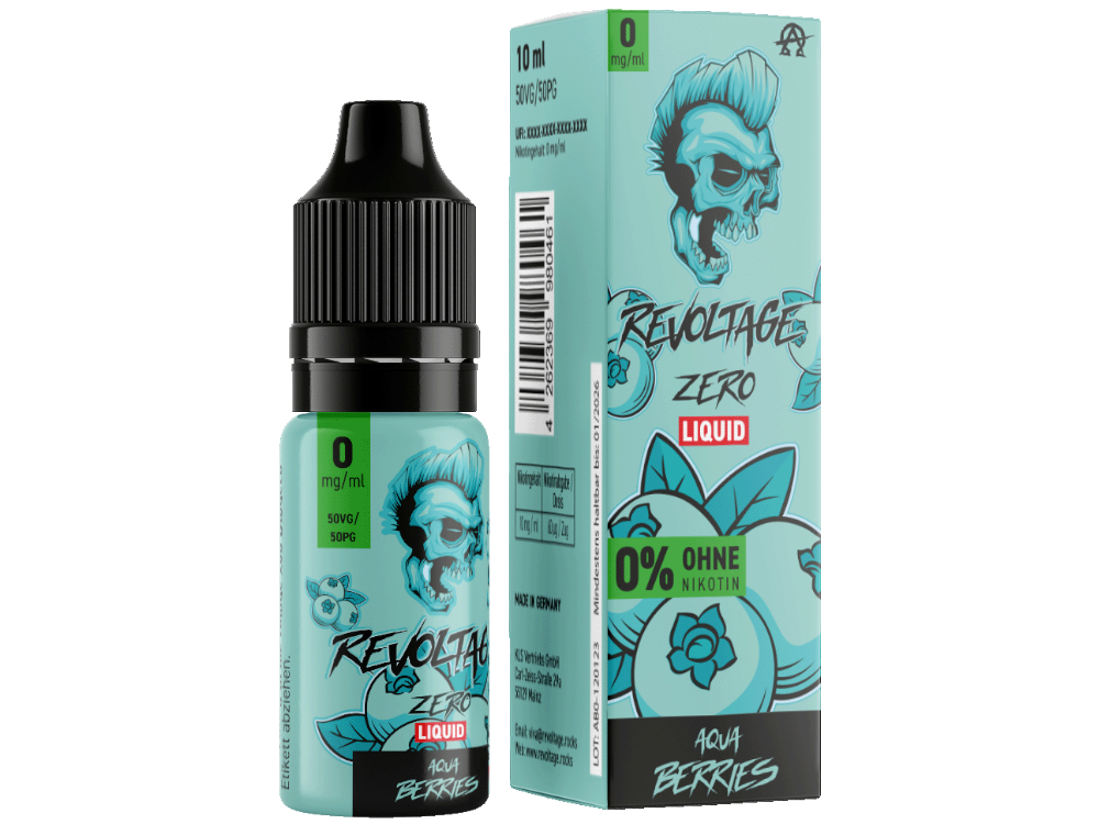 Revoltage - Hybrid Nikotinsalz Liquid - Aqua Berries