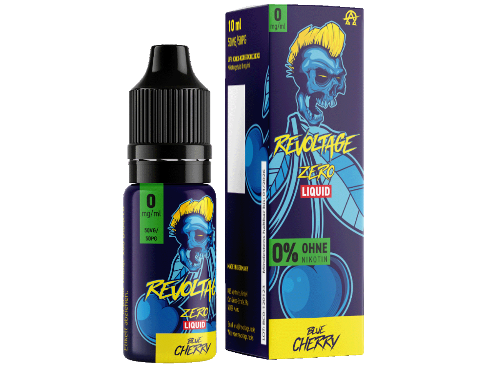 Revoltage - Hybrid Nikotinsalz Liquid - Blue Cherry