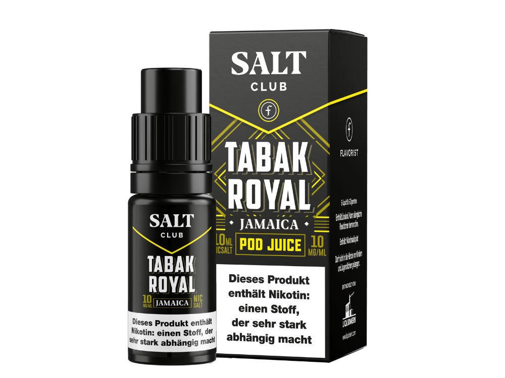 Salt Club - Flavorist Tabak Royal - Nikotinsalz Liquid - Havana - SALT CLUB