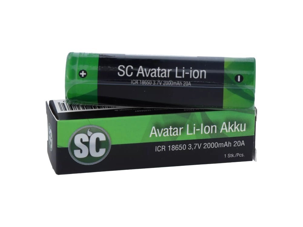 SC 18650er Akku 2000 mAh - 3,7 V - SC