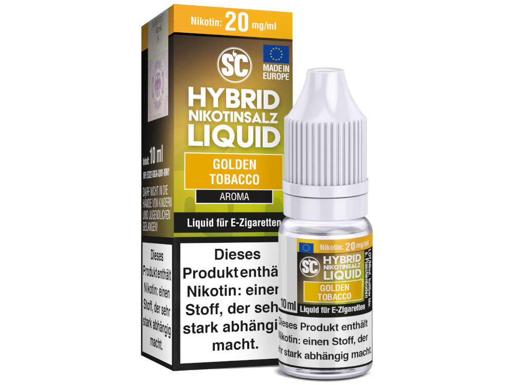 SC - Golden Tobacco - Hybrid Nikotinsalz Liquid