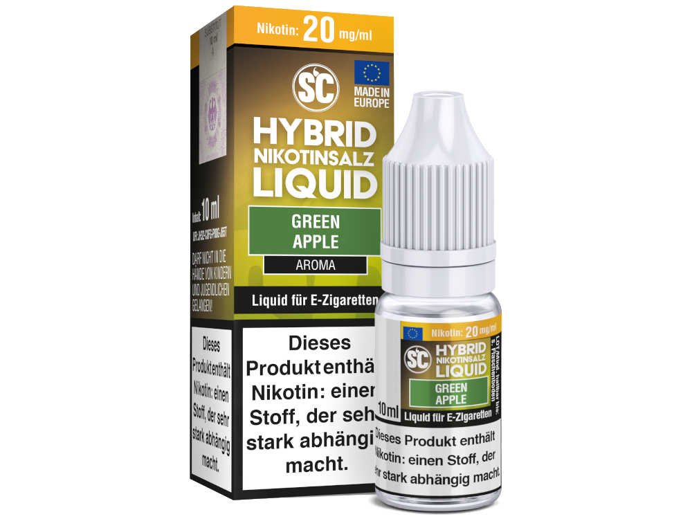 SC - Green Apple - Hybrid Nikotinsalz Liquid