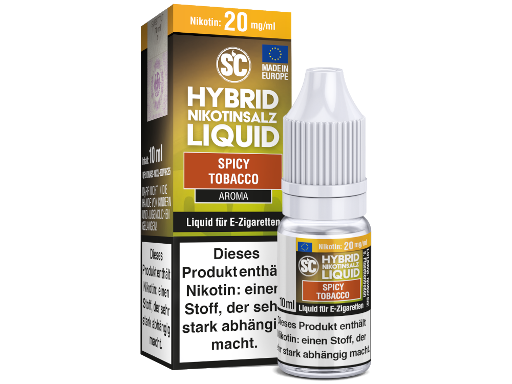 SC - Spicy Tobacco - Hybrid Nikotinsalz Liquid