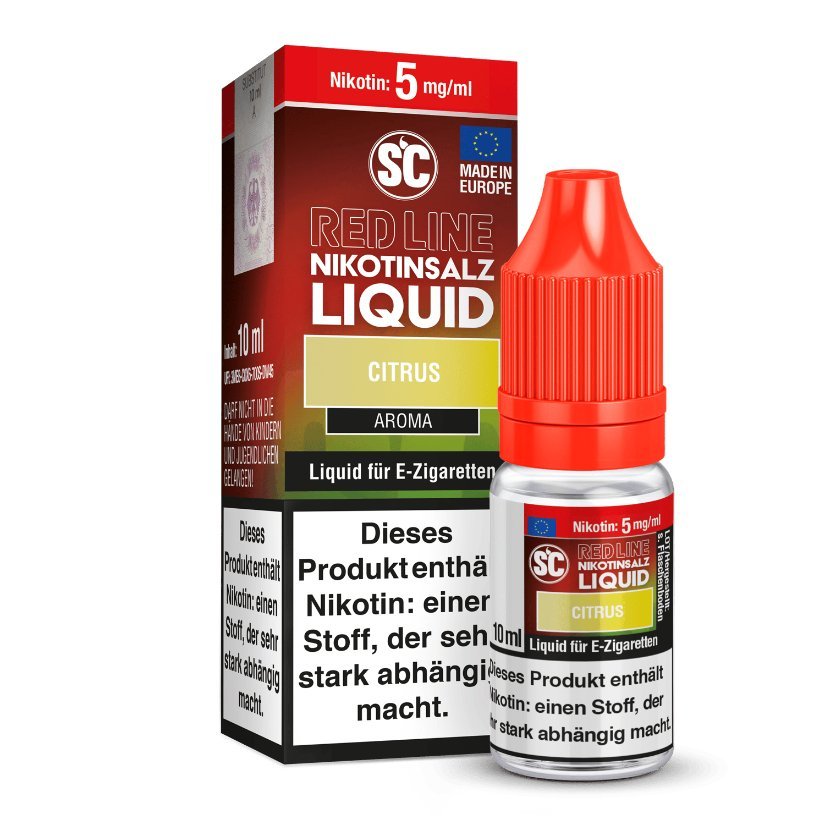 SC - Red Line - Citrus - Nikotinsalz Liquid - SC LIQUID