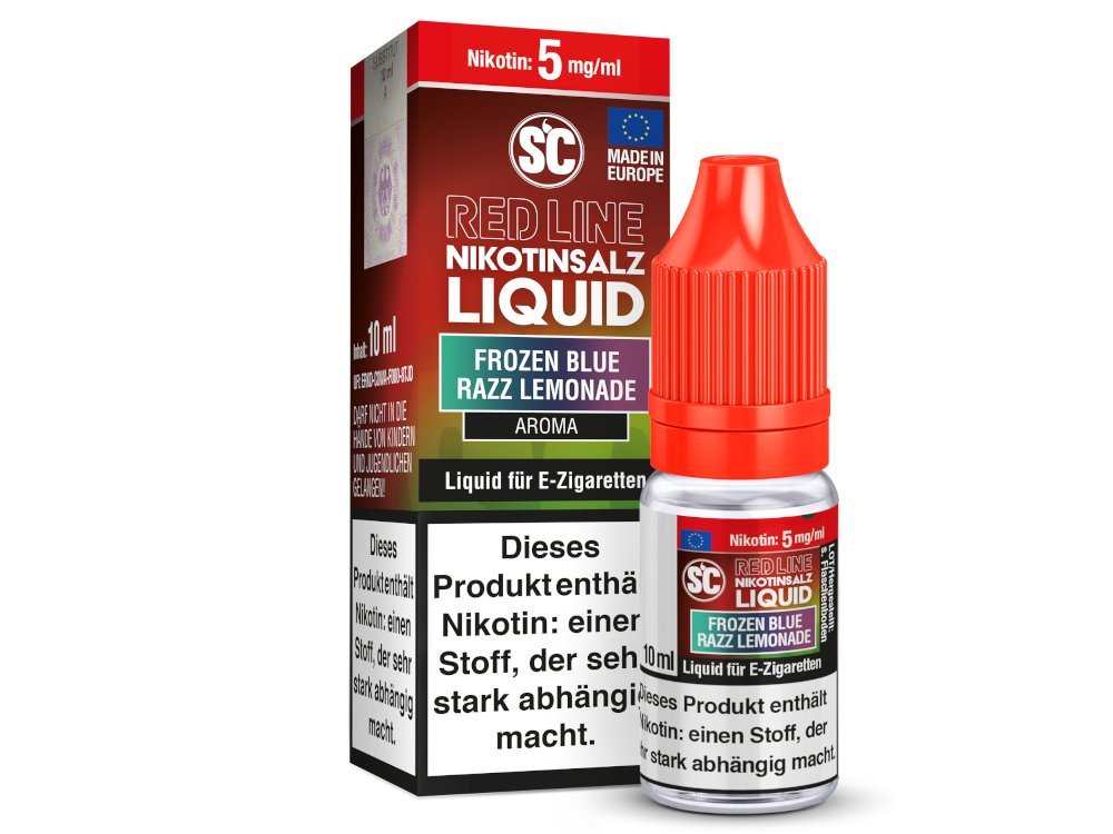 SC - Red Line - Frozen Blue Razz Lemonade - Nikotinsalz - SC LIQUID