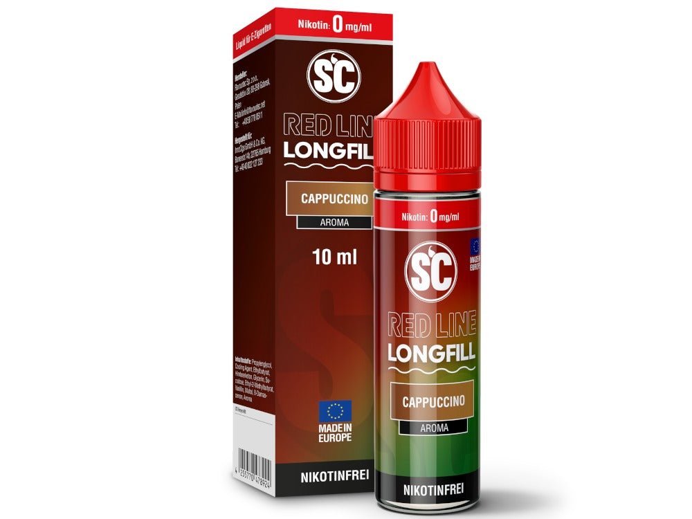 SC - Red Line Longfills 10 ml - Cappuccino - SC LIQUID
