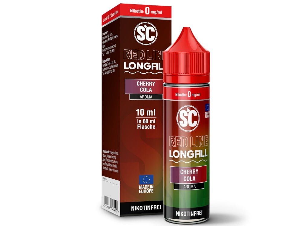 SC - Red Line Longfills 10 ml - Cherry Cola - SC LIQUID