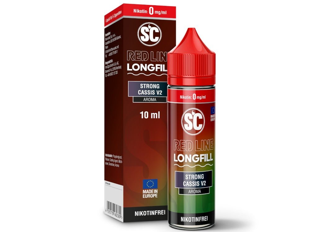 SC - Red Line Longfills 10 ml - Strong Cassis V2 - SC LIQUID