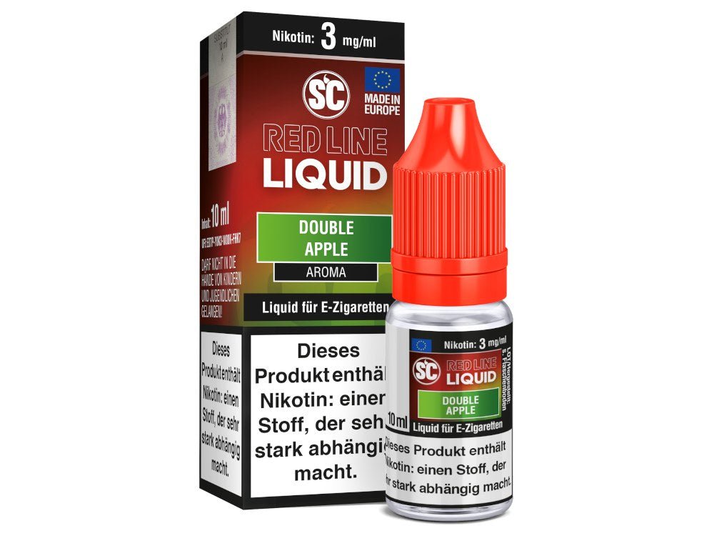 SC - Red Line Nikotin - Double Apple - SC LIQUID
