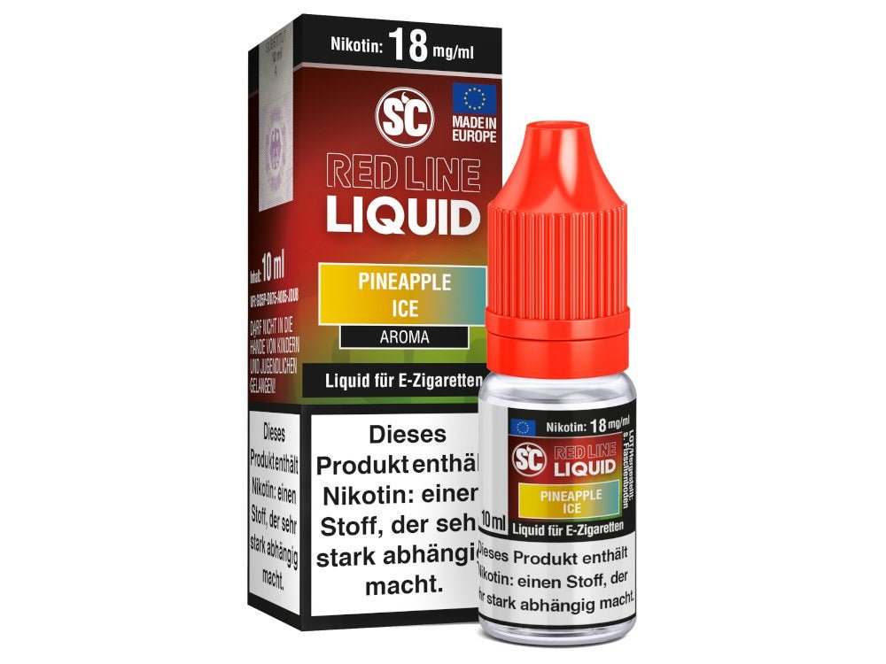 SC - Red Line Nikotin - Pineapple Ice - SC LIQUID