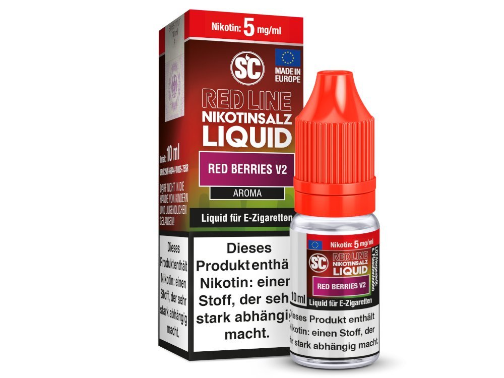 SC - Red Line - Red Berries V2 - Nikotinsalz Liquid - SC LIQUID