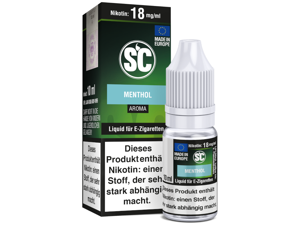 Menthol E-Zigaretten Liquid