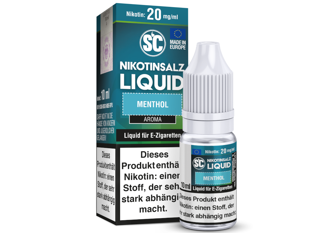 SC - Menthol - E-Zigaretten Nikotinsalz Liquid 20 mg/ml