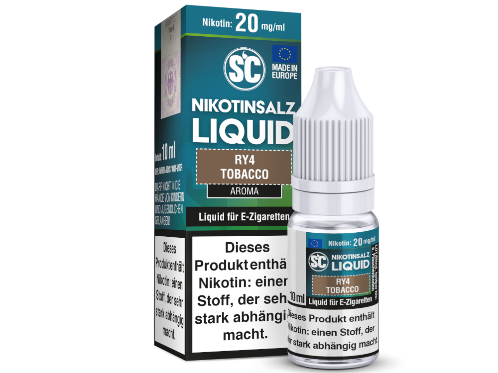 SC - RY4 Tobacco - Nikotinsalz Liquid 20 mg/ml