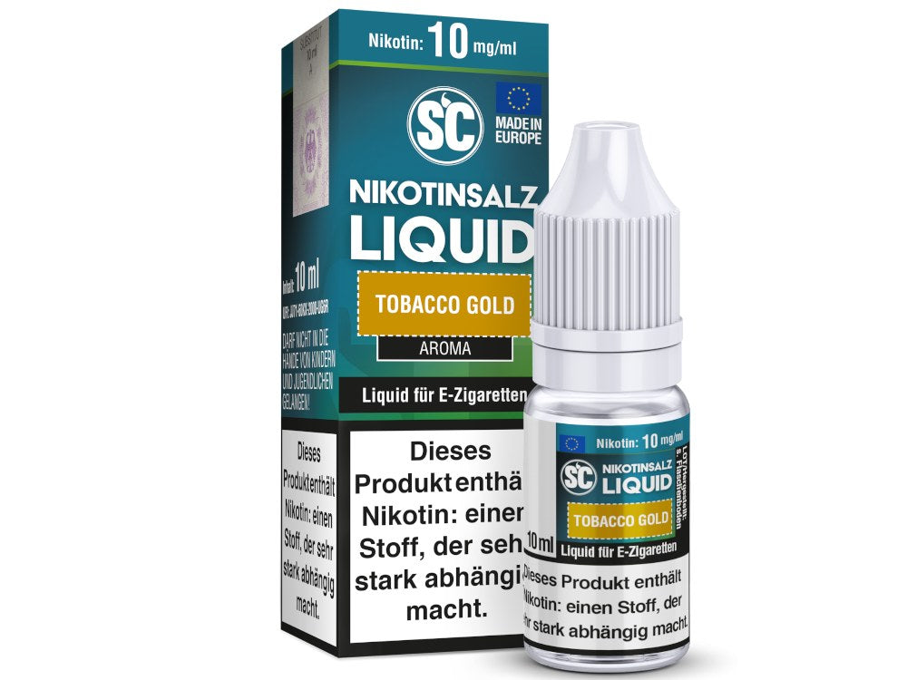 SC - Tobacco Gold - Nikotinsalz Liquid