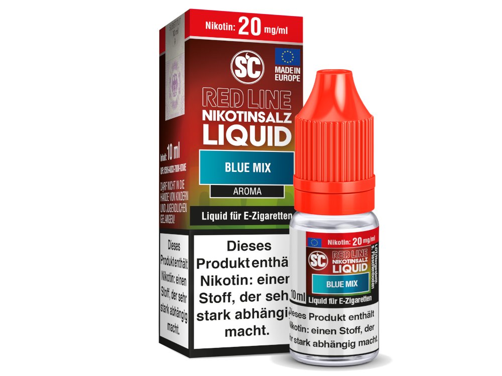 SC - Red Line - Blue Mix - Nikotinsalz Liquid
