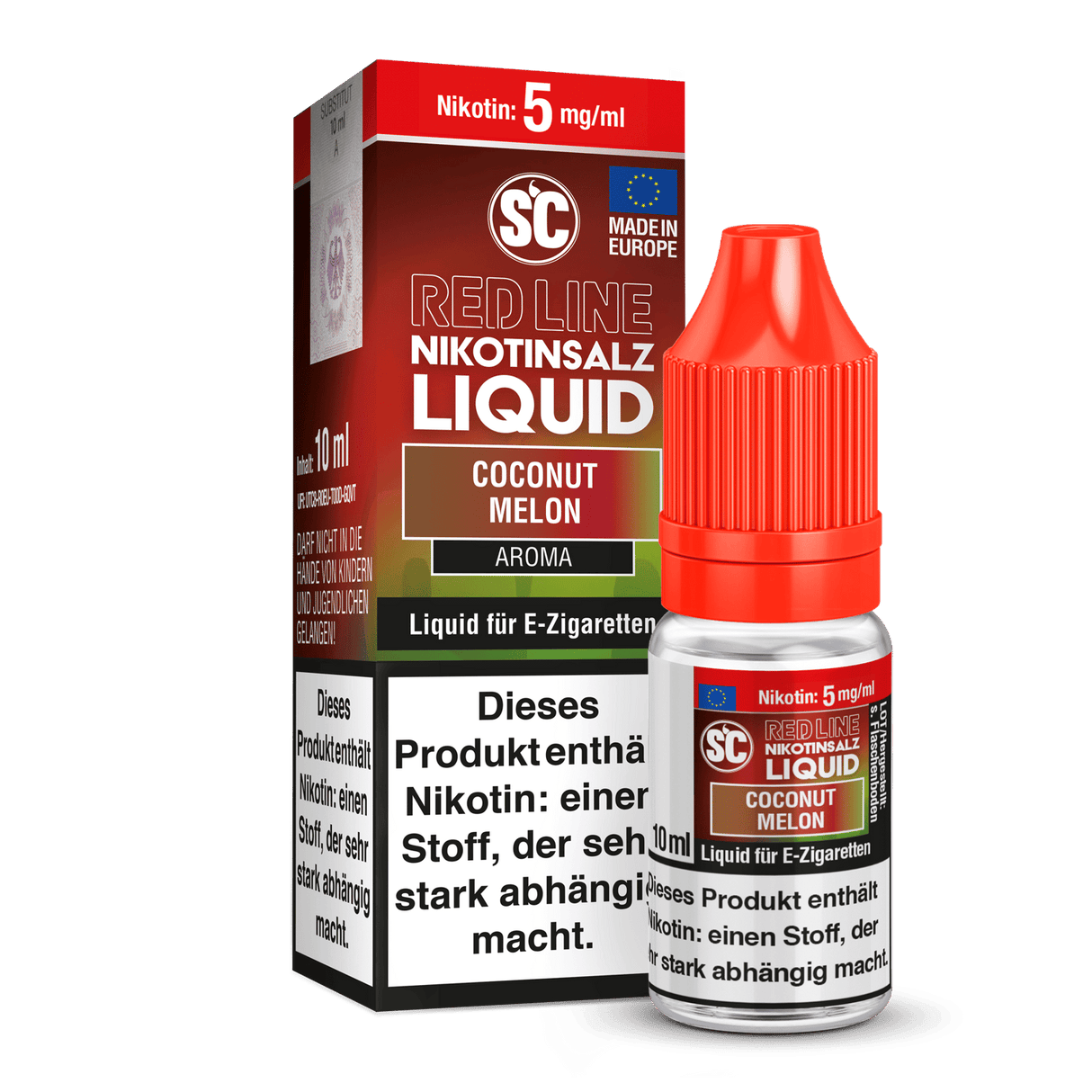 SC - Red Line - Coconut Melon - Nikotinsalz Liquid