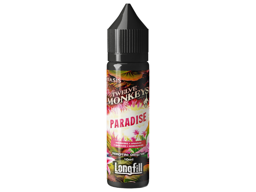 Twelve Monkeys - Longfills 10ml - Paradise