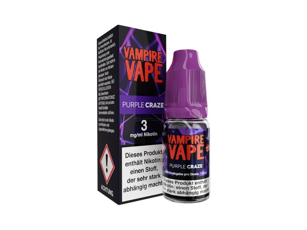 Vampire Vape - Purple Craze E - Zigaretten Liquid - VAMPIRE VAPE