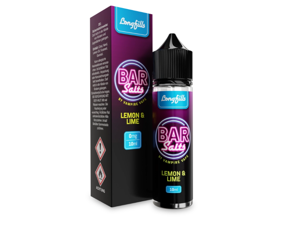 Vampire Vape - Bar Salts - Longfills 10 ml - Lemon Lime