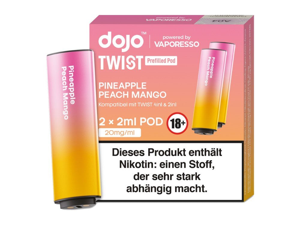 Vaporesso - Dojo - Twist Pod 20 mg/ml (2 Stück pro Packung) - Blueberry Cherry Cranberry - DOJO
