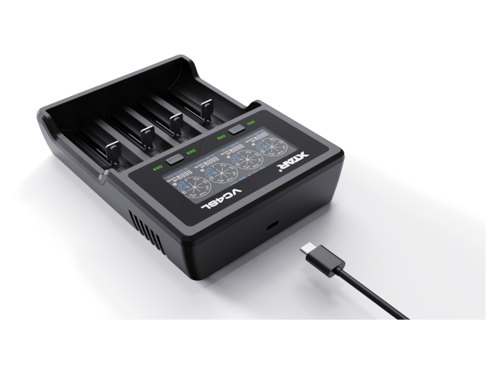 XTAR VC4SL Ladegerät