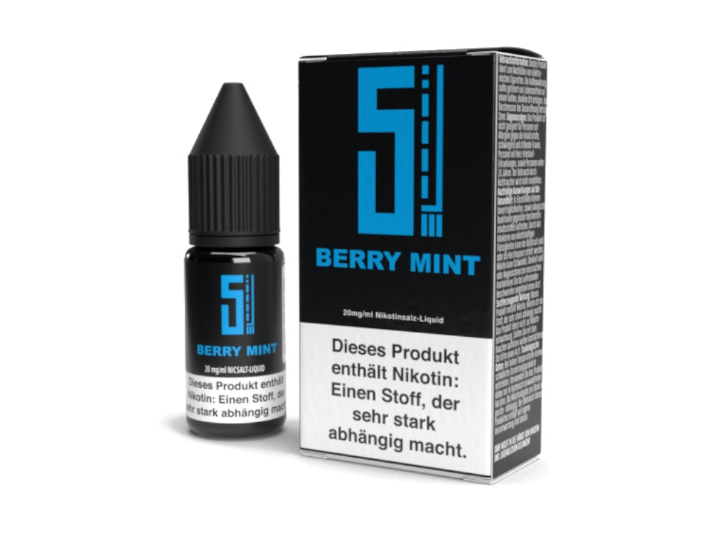 5EL - Berry Mint - Nikotinsalz Liquid
