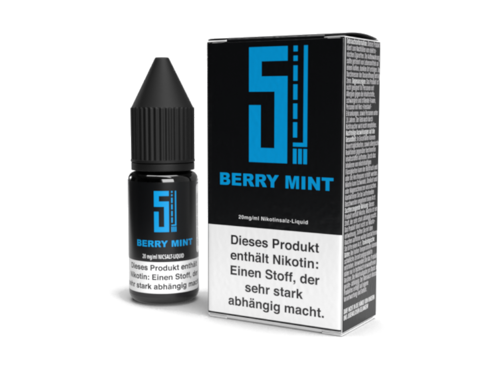 5EL - Berry Mint - Nikotinsalz Liquid