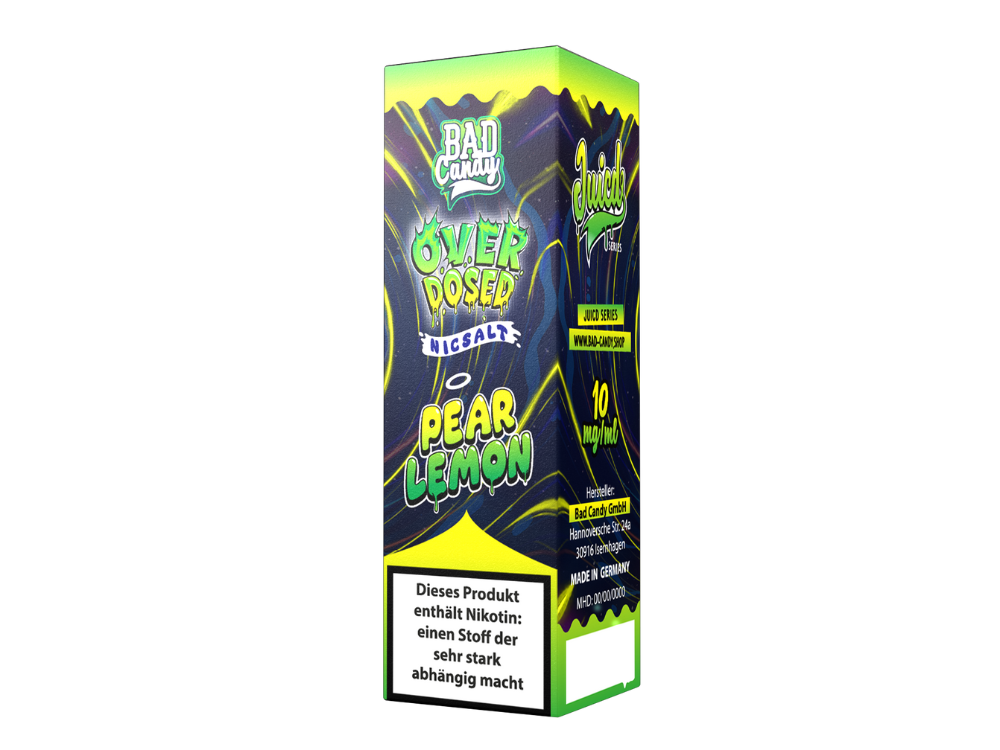 Bad Candy Liquids - Juicd - Nikotinsalz Liquid  - Pear Lemon