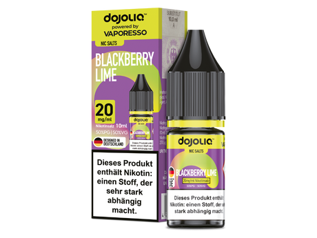 Vaporesso - Dojoliq - Nikotinsalz Liquid  - Blackberry Lime