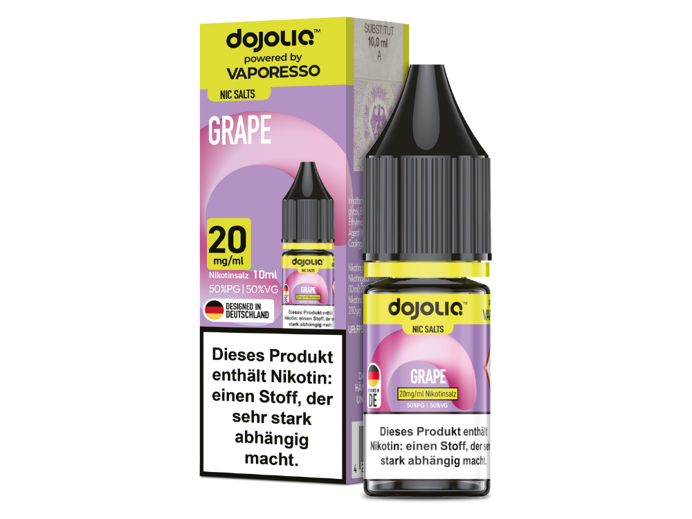 Vaporesso - Dojoliq - Nikotinsalz Liquid  - Grape