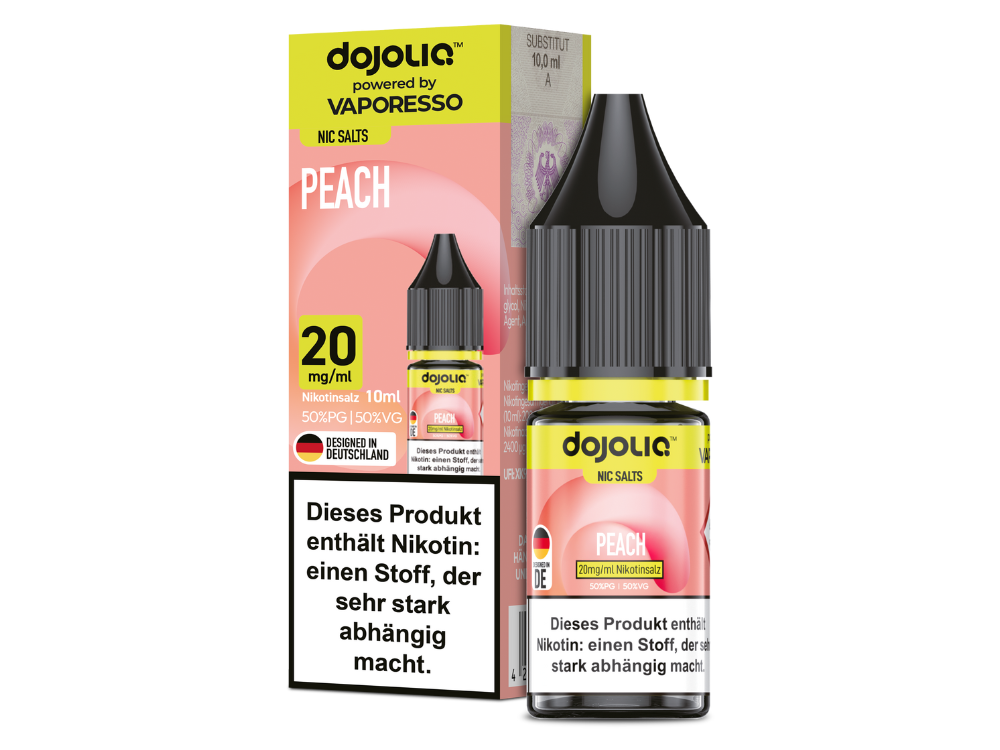 Vaporesso - Dojoliq - Nikotinsalz Liquid  - Peach