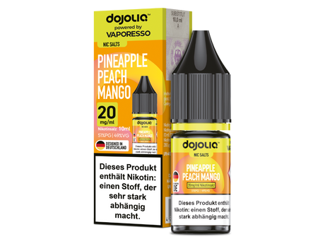 Vaporesso - Dojoliq - Nikotinsalz Liquid  - Pineapple Peach Mango