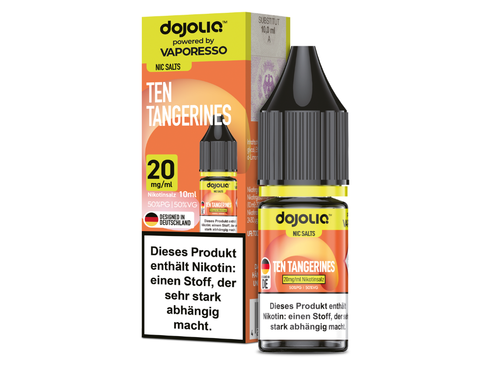 Vaporesso - Dojoliq - Nikotinsalz Liquid  - Ten Tangerines