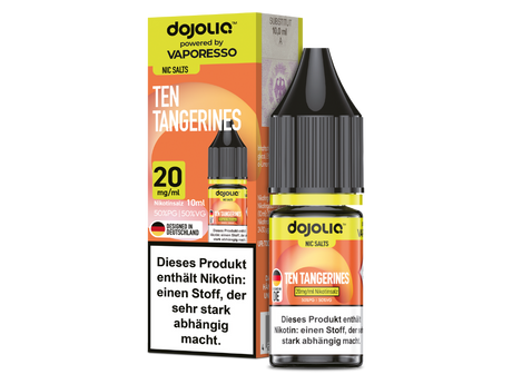 Vaporesso - Dojoliq - Nikotinsalz Liquid  - Ten Tangerines
