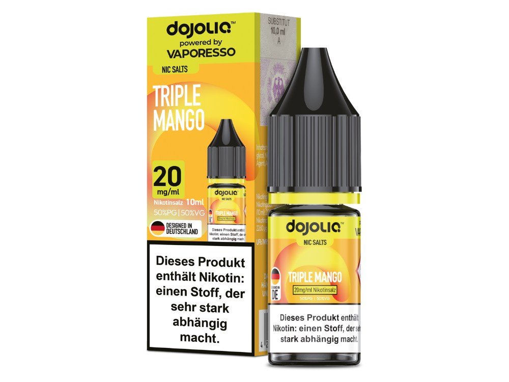Vaporesso - Dojoliq - Nikotinsalz Liquid  - Triple Mango