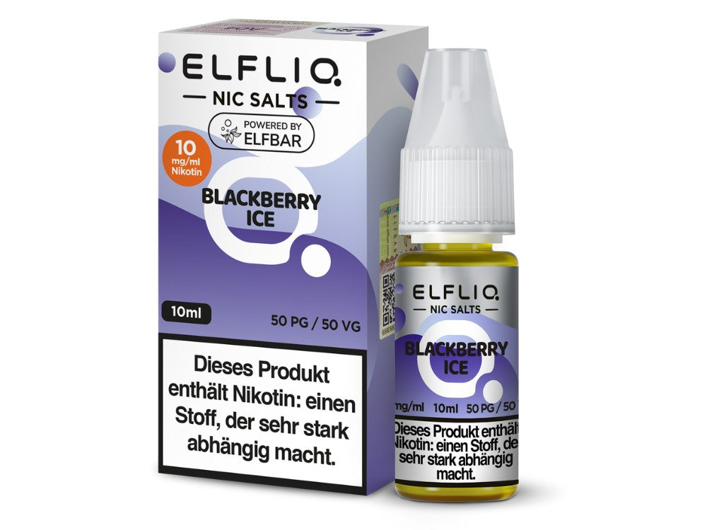 ELFLIQ - Blackberry Ice - Nikotinsalz Liquid