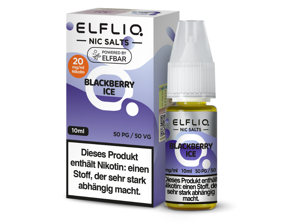 ELFLIQ - Blackberry Ice - Nikotinsalz Liquid