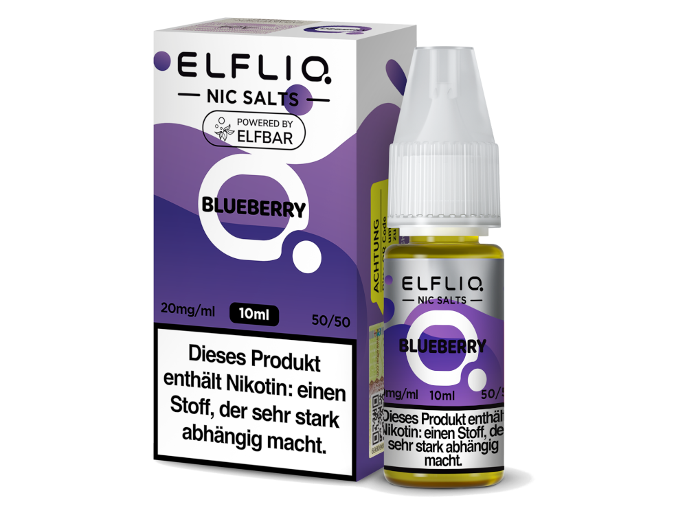 ELFLIQ - Blueberry - Nikotinsalz Liquid