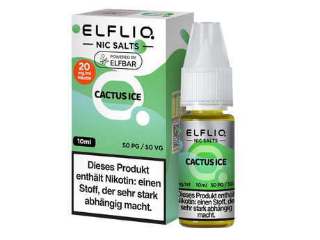 ELFLIQ - Cactus Ice - Nikotinsalz Liquid