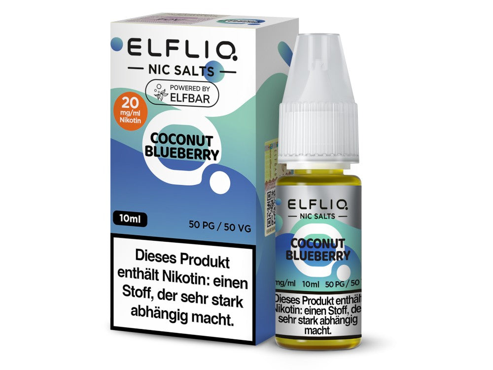 ELFLIQ - Coconut Blueberry - Nikotinsalz Liquid