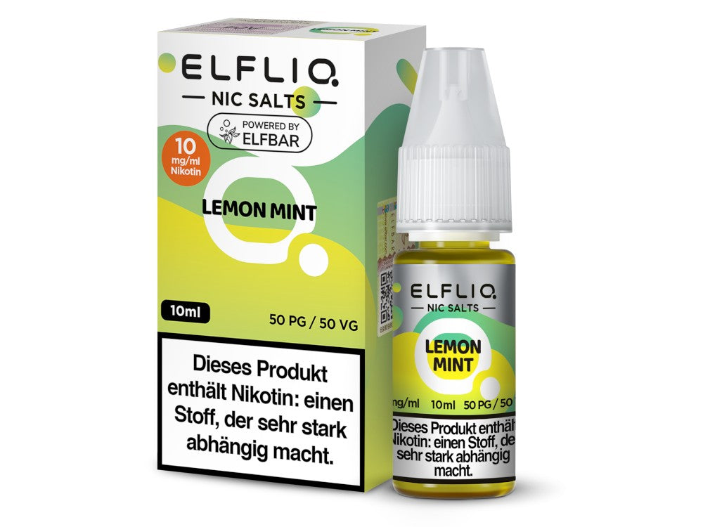 ELFLIQ - Lemon Mint - Nikotinsalz Liquid