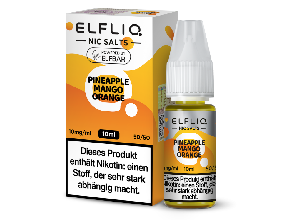 ELFLIQ - Pineapple Mango Orange - Nikotinsalz Liquid