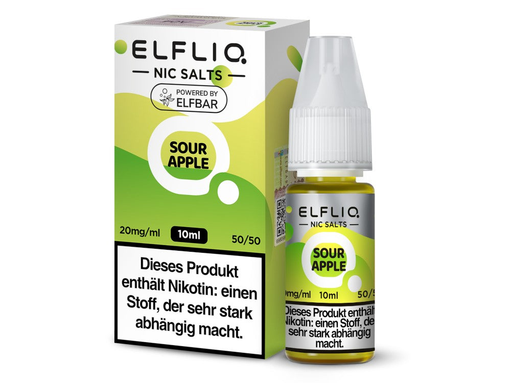 ELFLIQ - Sour Apple - Nikotinsalz Liquid