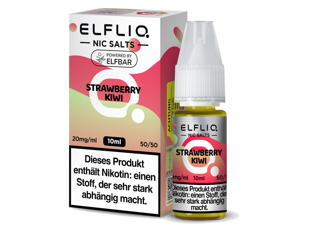 ELFLIQ - Strawberry Kiwi - Nikotinsalz Liquid
