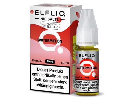 ELFLIQ - Watermelon - Nikotinsalz Liquid
