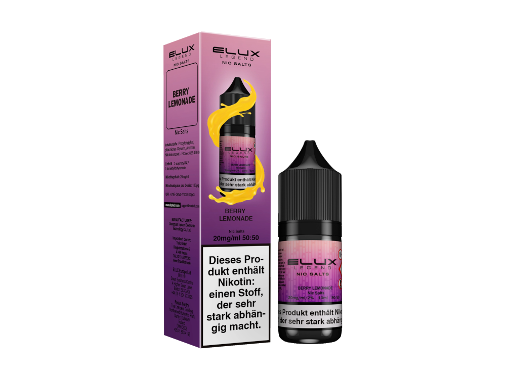 Elux - Nikotinsalz Liquid  - Berry Lemonade