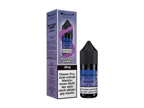 Elux - Nikotinsalz Liquid  - Blue Razz Gummy