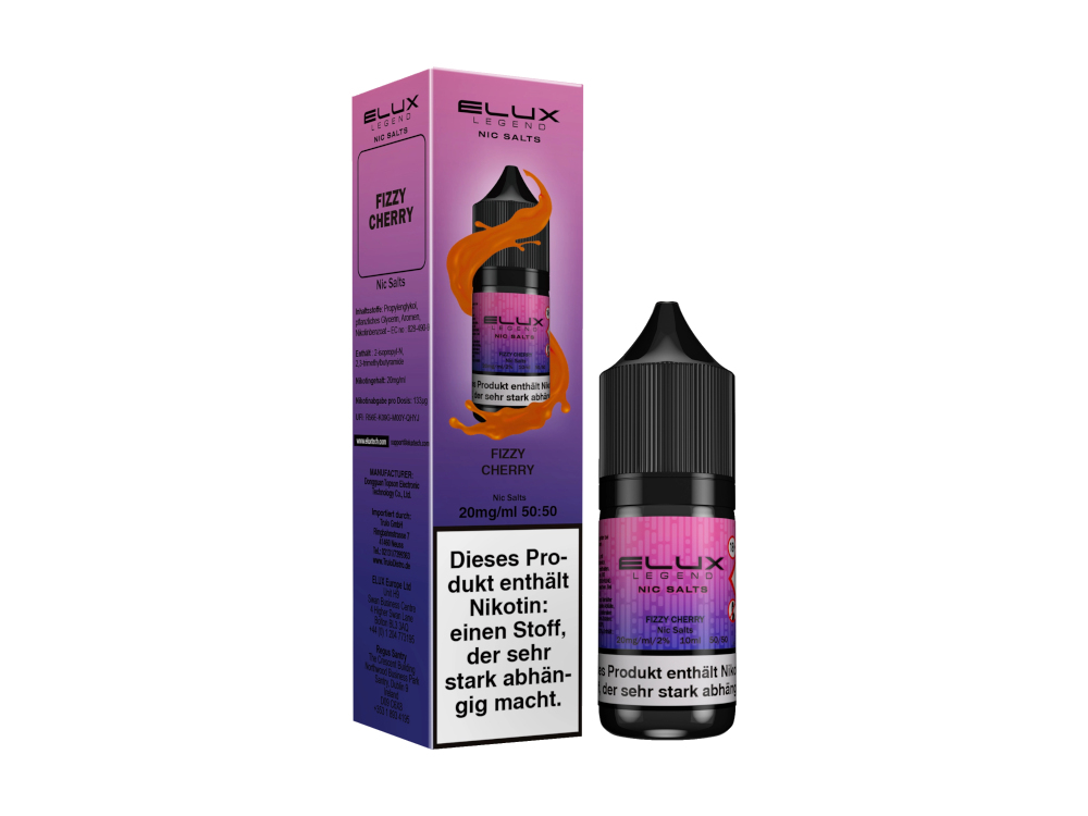 Elux - Nikotinsalz Liquid  - Fizzy Cherry
